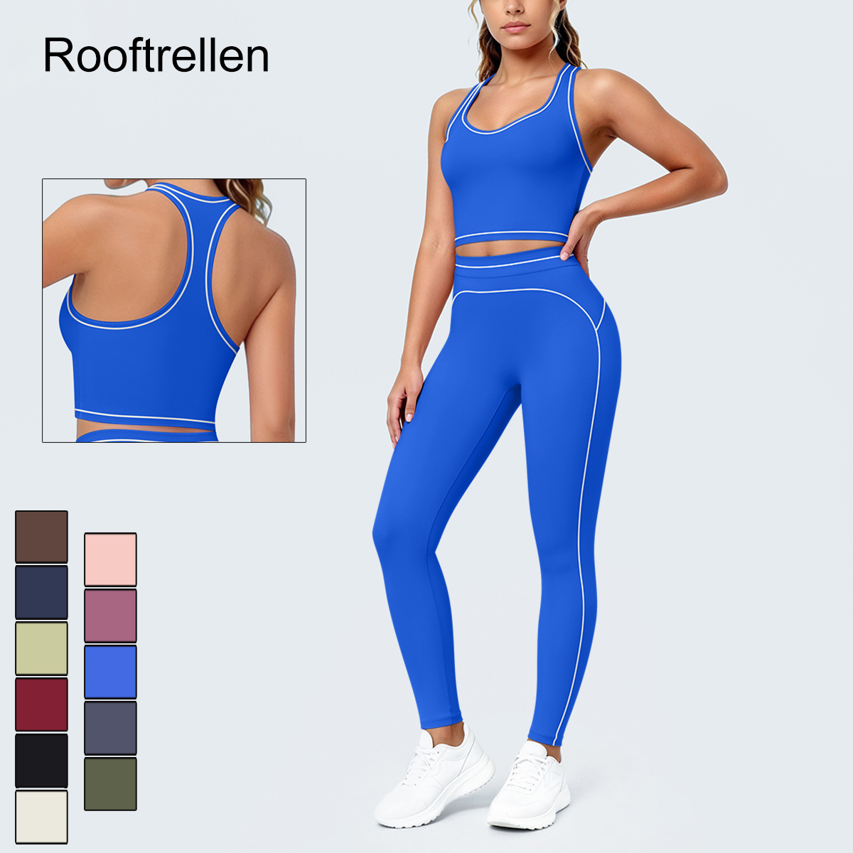 Pilates Yoga Leggings - Set Yoga Estivo da Donna per