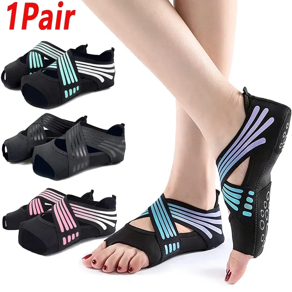 Pilates Yoga Shoes - 1 Paio di Scarpe Professionali Antiscivolo