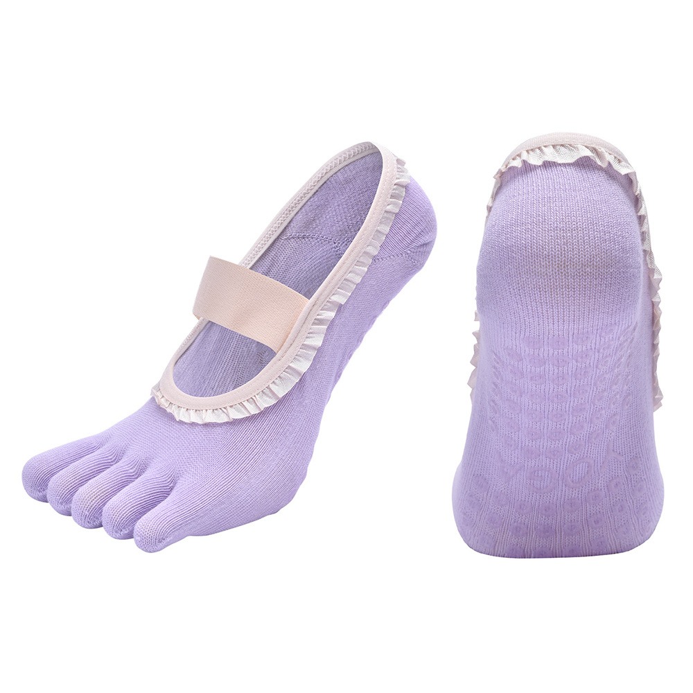 Pilates Yoga Classes - Calzini Yoga Antiscivolo Creativi in Cotone