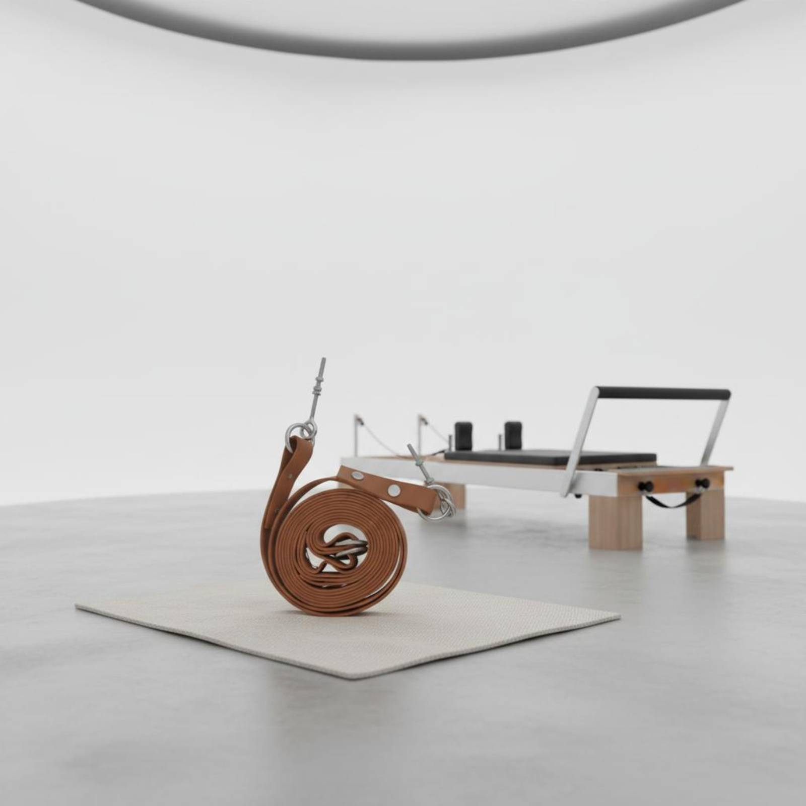 Pilates & Yoga Tina Fehrenbach - Cinghia a Doppio Anello per Reformer,