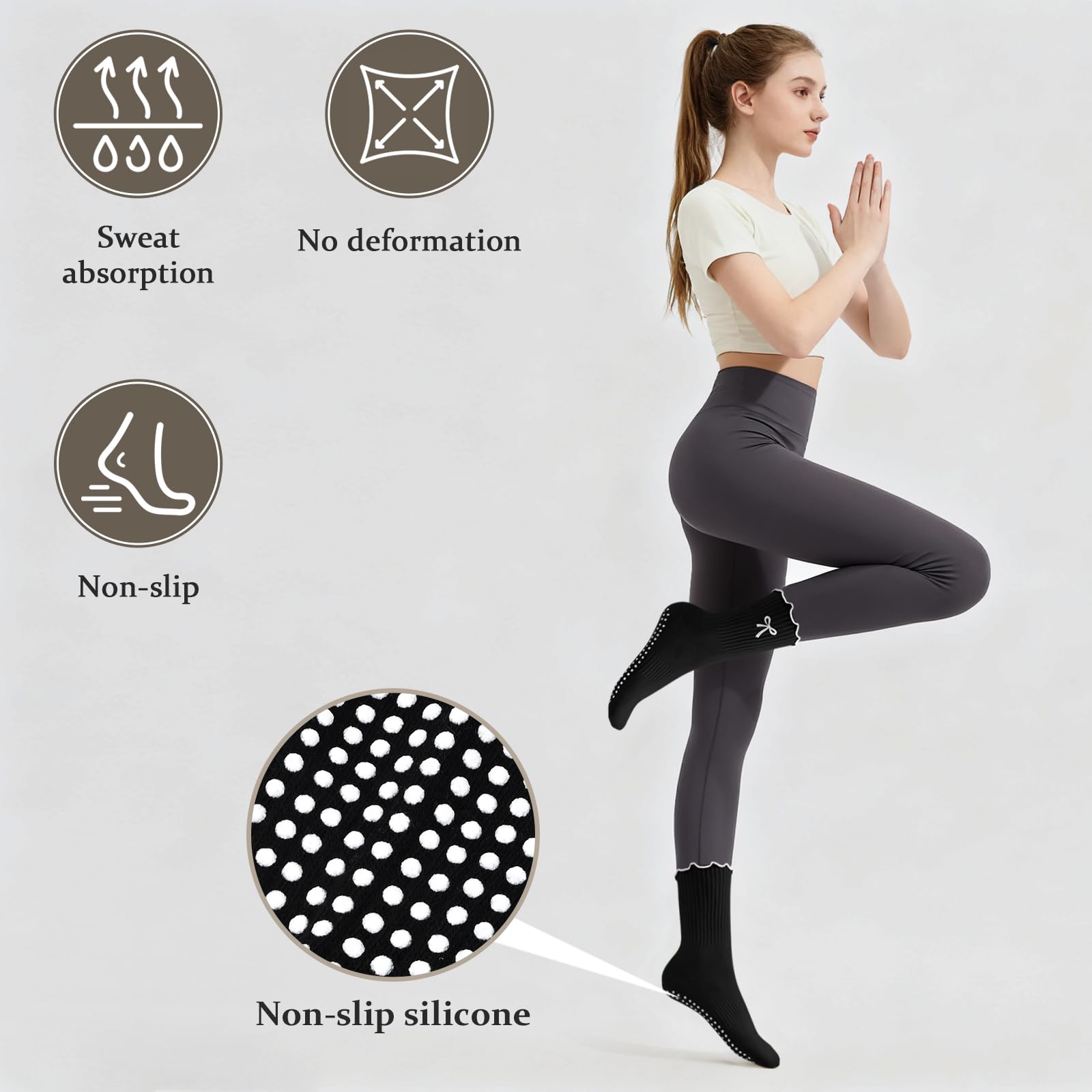 Calzini da pilates con impugna - Youtube Yoga Pilates recensione e prezzo