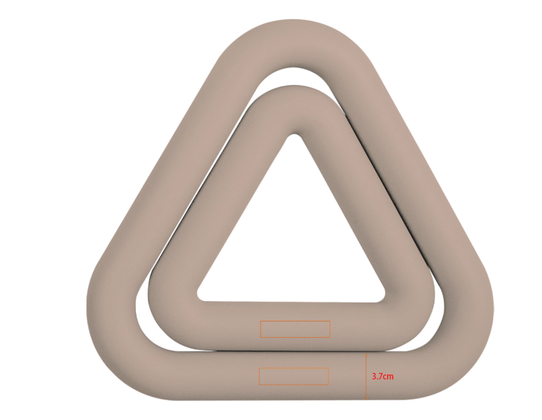Triangolo Anello in ferro Yoga - Pilates Yoga Ring Exercises recensione e prezzo