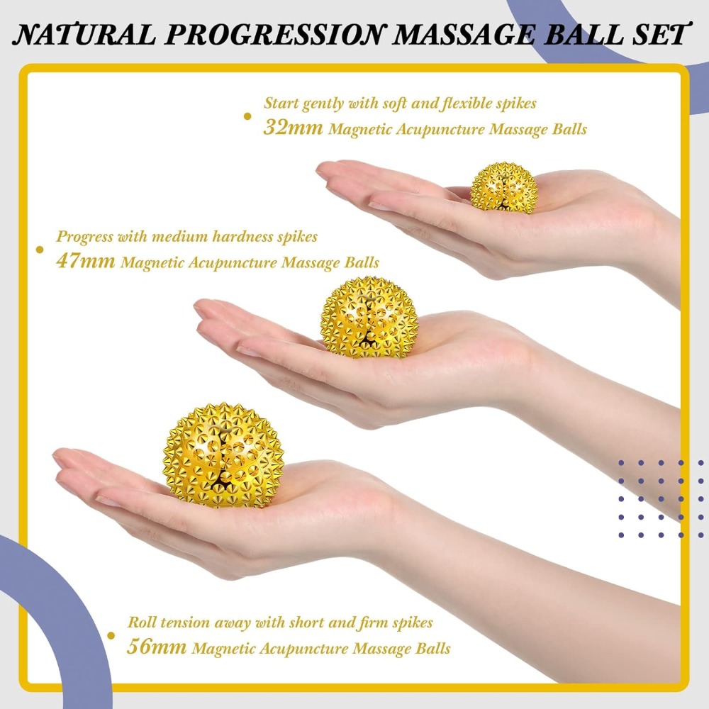 6 pz/set palla da massaggio ma - Acupressure Ball Set recensione e prezzo
