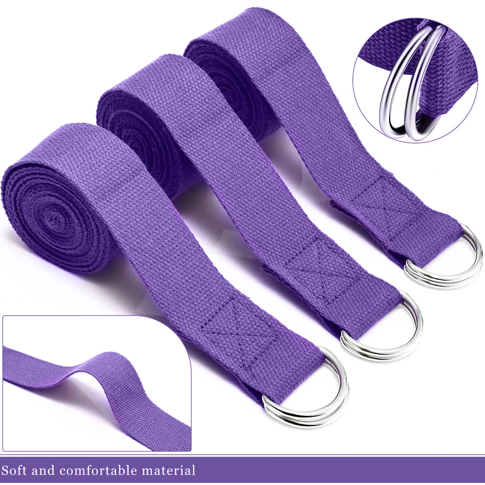 183*3.8 cm Cinghia di Yoga Cot - Pilates Yoga Ring Exercises recensione e prezzo