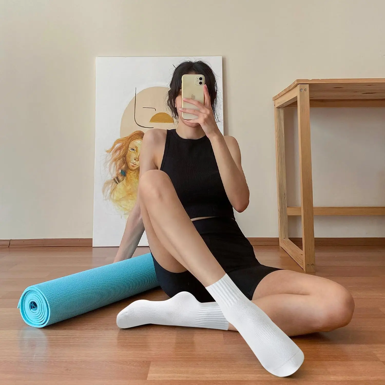 4 paia di calzini da yoga da d - Pilates & Yoga Tina Fehrenbach recensione e prezzo